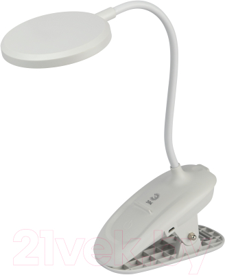 Настольная лампа ЭРА NLED-513-6W-W / Б0057209 (белый)