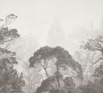 Фотообои листовые Vimala Рисованный лес 2 (270x300)