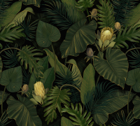 Фотообои листовые Vimala Густые листья 2 (270x300) - 