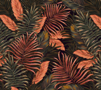 Фотообои листовые Vimala Красные листья (270x300) - 