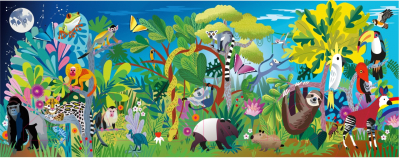 Пазл Jazzle Puzzle Тропический лес / P1101 (60эл)