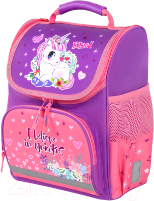 Школьный рюкзак Пифагор Basic. Happy unicorn / 271372