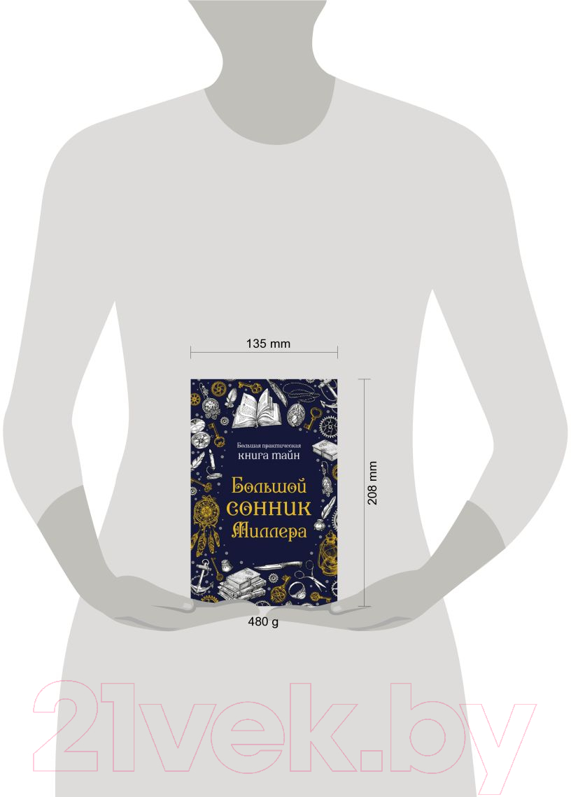 Нехудожественная книга Эксмо Большой сонник Миллера — фото 4