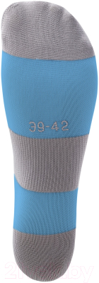 Гетры футбольные Jogel Camp Basic Socks / JC1GA0122.Z1 (р-р 28-31, голубой/белый)