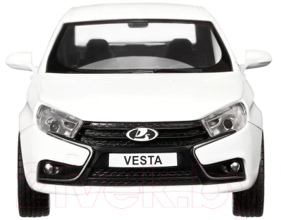 Масштабная модель автомобиля Автопанорама Lada Vesta седан / 5488636 (белый)