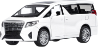 Масштабная модель автомобиля Автопанорама Toyota Alphard / 5488628 (белый) - 