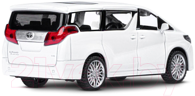 Масштабная модель автомобиля Автопанорама Toyota Alphard / 5488628 (белый)