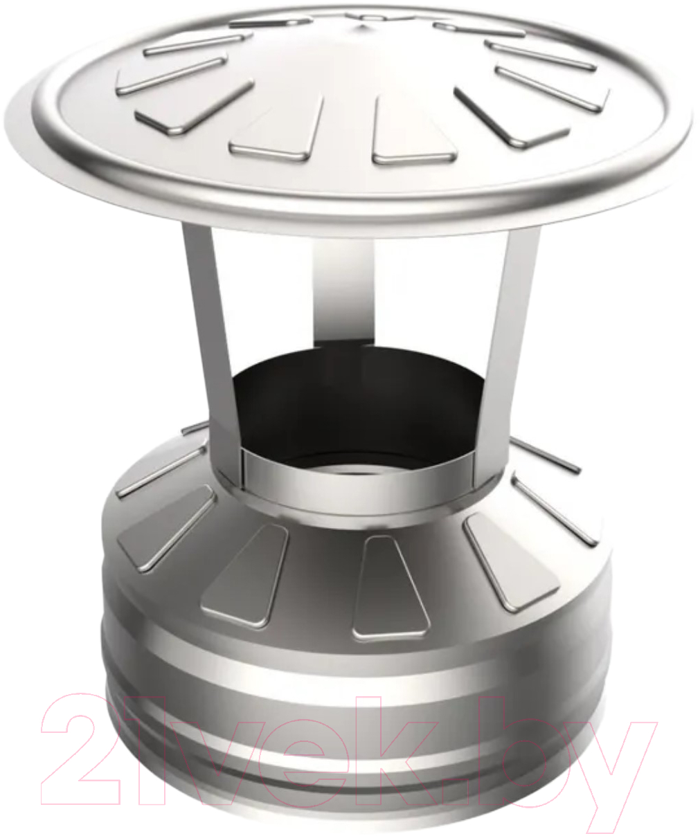 Колпак для дымохода UMKPRO 200х280 AISI 439/439 0.5мм/0.5мм (К) тип-2