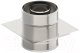 Площадка монтажная для дымохода UMKPRO 180х260 AISI 439/439 1мм/0.5мм (К) (300х380) - 