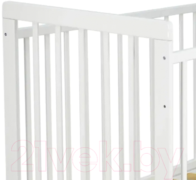Детская кроватка INDIGO Милана Эко / 110611 (белый)