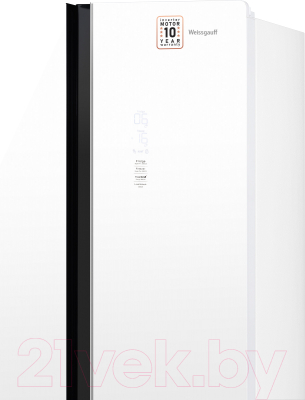 Изображение товара Холодильник с морозильником Weissgauff WCD 470 WG NoFrost Inverter