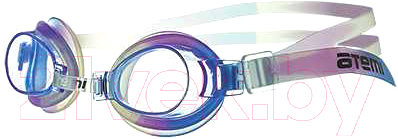 Очки для плавания Atemi S304 (голубой /сиреневый/белый)