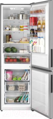 Изображение товара Холодильник с морозильником Weissgauff WRK 190 X Full NoFrost