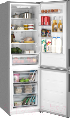 Изображение товара Холодильник с морозильником Weissgauff WRK 190 X Full NoFrost