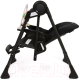 Миниатюра изображения товара Стульчик для кормления Nuovita Unico Story (черный/черный)