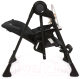 Миниатюра изображения товара Стульчик для кормления Nuovita Unico Story (черный/черный)