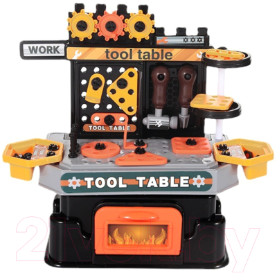 Верстак-стол игрушечный Sharktoys С инструментами / 1730000014