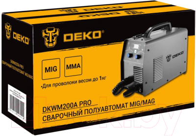 Полуавтомат сварочный Deko DKWM200A Pro / 051-4686