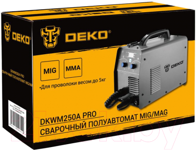 Полуавтомат сварочный Deko DKWM250A Pro / 051-4687