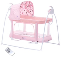 Качели для новорожденных Simplicity Auto / 4030 (розовый) - 