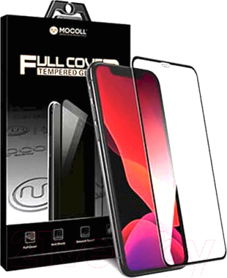 Защитное стекло для телефона Mocoll Rhinoceros 2.5D для iPhone 12 Pro Max / R253 (черный)