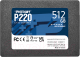 SSD диск Patriot P220 512GB (P220S512G25) - 