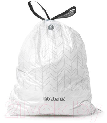 Пакеты для мусора Brabantia PerfectFit M в рулоне 60л / 100338 (20шт)