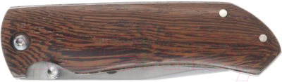 Нож складной STINGER FB634 (серебристый/коричневый)