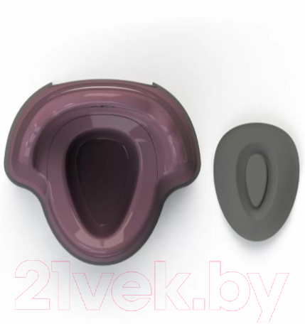 Детский горшок Amarobaby Ergonomic с крышкой / AB221103Er/22