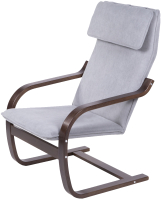 Кресло мягкое Мебелик Малави (твист 16/орех) - 