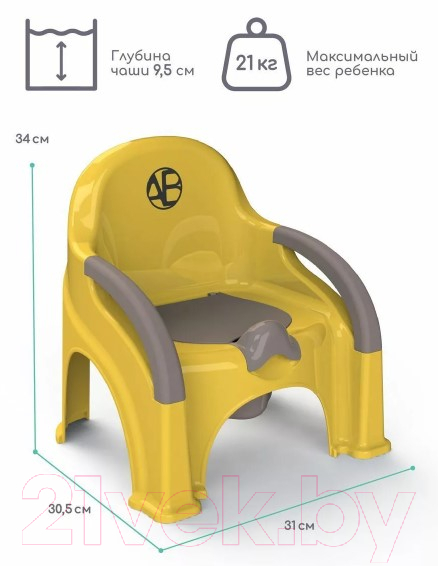 Детский горшок Amarobaby Baby chair / AB221105BCh/04