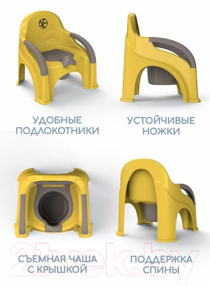 Детский горшок Amarobaby Baby chair / AB221105BCh/04