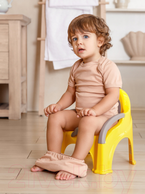 Детский горшок Amarobaby Baby chair / AB221105BCh/04 (желтый)