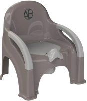 Детский горшок Amarobaby Baby chair / AB221105BCh/11 (серый) - 