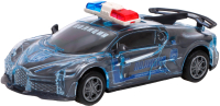 Автомобиль игрушечный Автоград Crazy Race полиция / 7667646 (серый) - 