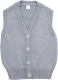 Жилет детский Amarobaby Knit Mild / AB-OD21-KNITM10/11-128 (серый, р. 128) - 