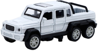 Масштабная модель автомобиля Автоград Джип 6X6 / 7668744 (белый) - 