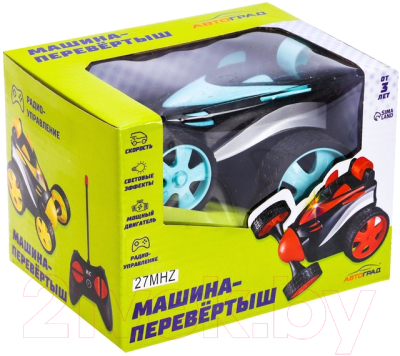 Радиоуправляемая игрушка Автоград Перевертыш Циклон / 6975592 (синий)