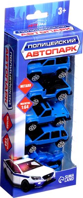 Набор игрушечных автомобилей Автоград Полиция / 5198484 - 