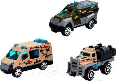 Набор игрушечных автомобилей Автоград Армия / 7779121