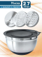 Миниатюра изображения товара Миска TimA С крышкой с терками MК-20