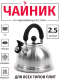 Миниатюра изображения товара Чайник со свистком TimA WTK160