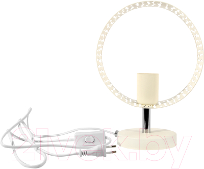 Прикроватная лампа Элетех Дакар ННБ 63-60-020 / 1005405061 (белый муар/белый)