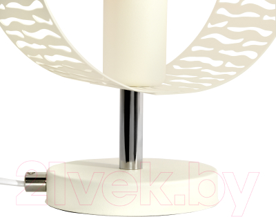 Прикроватная лампа Элетех Дакар ННБ 63-60-020 / 1005405061 (белый муар/белый)