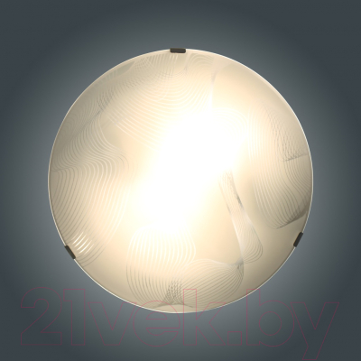 Потолочный светильник Элетех Бриз 300 НПБ 01-2х60-139 М16 / 1005205923 (матовый белый)