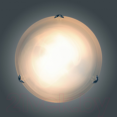 Потолочный светильник Элетех Дюна 300 НПБ 01-2х60-139 М16 / 1005150584 (белый/хром)