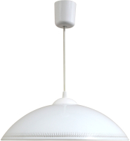 Потолочный светильник Элетех Кайма 350 НСБ 72-60 М50 / 1005301176 (глянцевый белый) - 