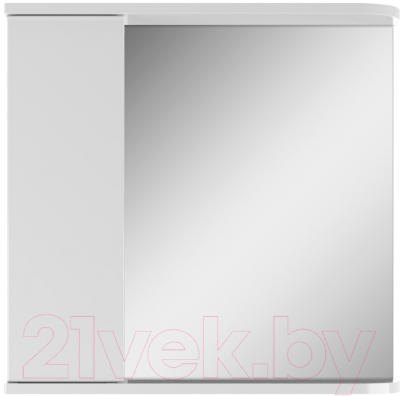 Шкаф с зеркалом для ванной Айсберг Промо 55 (левый/правый)