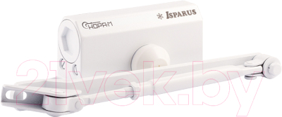 Изображение товара Доводчик с рычагом Нора-М Isparus 410 F (белый)