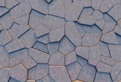 Фотообои листовые Vimala 3D Геометрия 2 (270x400)